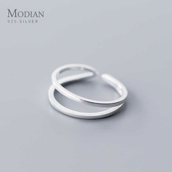 geometric line double circle ring for women fashion genuine sterling silver 925 minimalist fine jewelry party gift 210707
geometric line double circle ring for women fashion genuine sterling silver 925 minimalist fine jewelry party gift 210707