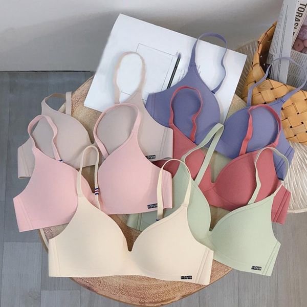 bras underwear women fashion solid color wireless bra breathable thin lingerie comfort seamless push up bralette top, Red;black
bras underwear women fashion solid color wireless bra breathable thin lingerie comfort seamless push up bralette top, Red;black
