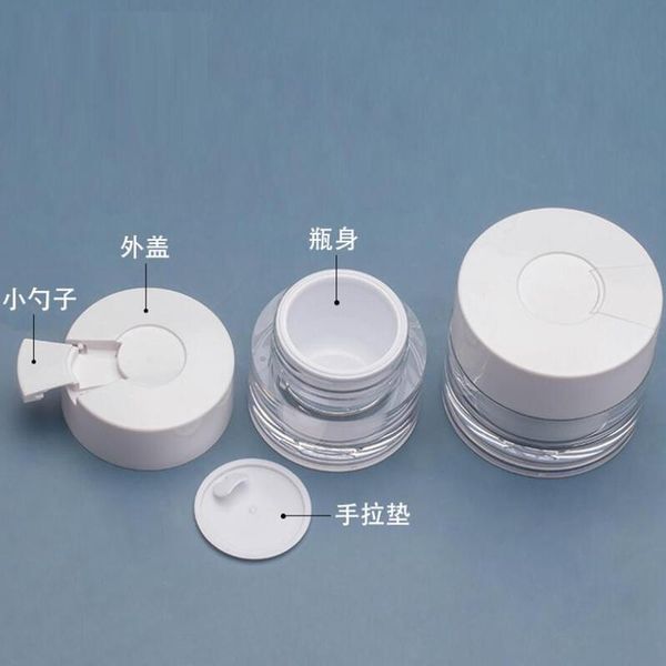 storage bottles & jars 6pcs empty eye face cream jar body lotion packaging travel cosmetic container makeup emulsion sub-bottle 30g 50g
storage bottles & jars 6pcs empty eye face cream jar body lotion packaging travel cosmetic container makeup emulsion sub-bottle 30g 50g