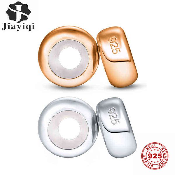 jiayiqi 2pcs/lot gold silver 925 ser silicon beads fit charms 925 original bracelet for jewelry making
jiayiqi 2pcs/lot gold silver 925 ser silicon beads fit charms 925 original bracelet for jewelry making