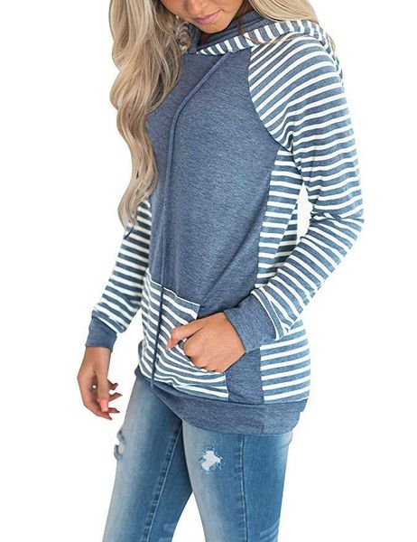 women's hoodies & sweatshirts autumn and winter european american coat selling striped long-sleeve hooded hoodie, Black
women's hoodies & sweatshirts autumn and winter european american coat selling striped long-sleeve hooded hoodie, Black