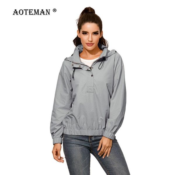 women's hoodies & sweatshirts women sport pullover 2021 hooded waterproof windbreaker female outwears fashion solid spring autumn ll047, Black
women's hoodies & sweatshirts women sport pullover 2021 hooded waterproof windbreaker female outwears fashion solid spring autumn ll047, Black