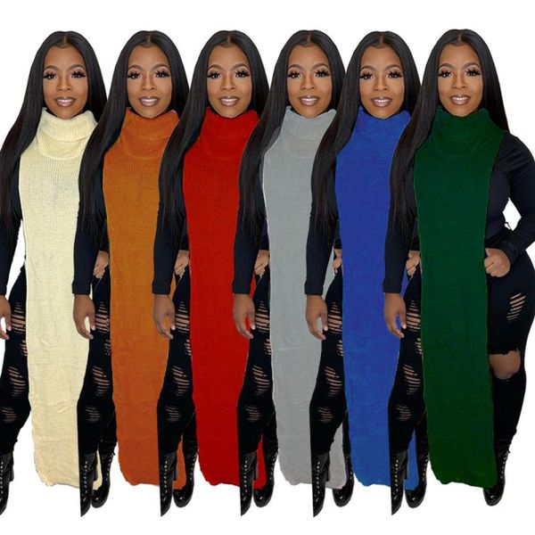 casual dresses wholsale women autumn winter knitted sweater dress turtleneck sleeveless fall clothes outfits long maxi robe, Black;gray
casual dresses wholsale women autumn winter knitted sweater dress turtleneck sleeveless fall clothes outfits long maxi robe, Black;gray