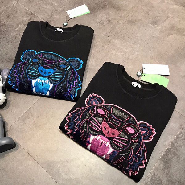 2021 plus velvet hoodies sweatshirts tiger head embroidery round neck sports plus velvet pullover new women, Black
2021 plus velvet hoodies sweatshirts tiger head embroidery round neck sports plus velvet pullover new women, Black