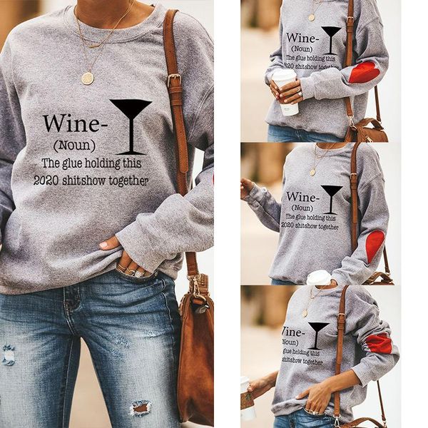 women's hoodies & sweatshirts 2021 women leisure wine glass printed kawaii hoodie letter printing sweatshirt oversized fashion, Black
women's hoodies & sweatshirts 2021 women leisure wine glass printed kawaii hoodie letter printing sweatshirt oversized fashion, Black