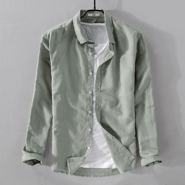 men's casual shirts men spring and autumn japan style vintage solid color cotton linen long sleeve shirt male slim fit white cloth, White;black
men's casual shirts men spring and autumn japan style vintage solid color cotton linen long sleeve shirt male slim fit white cloth, White;black