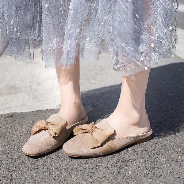 slippers women mules shoes suede slide sandals flock female summer fashion low heels pointed toe ladies plus size u24-10, Black
slippers women mules shoes suede slide sandals flock female summer fashion low heels pointed toe ladies plus size u24-10, Black