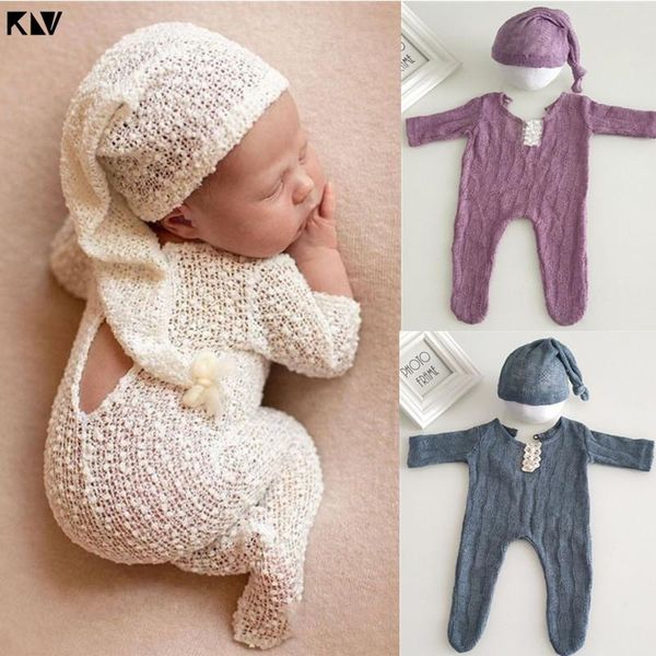 footies 2pcs born pography props suit romper + hat set long sleeve jumpsuits bodysuit handmade knit outfit clothing infants shower, Blue
footies 2pcs born pography props suit romper + hat set long sleeve jumpsuits bodysuit handmade knit outfit clothing infants shower, Blue