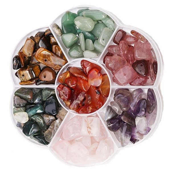 natural stone strawberry crystal amethyst green aventurine agate stone tiger eye combination of 7 grids
natural stone strawberry crystal amethyst green aventurine agate stone tiger eye combination of 7 grids
