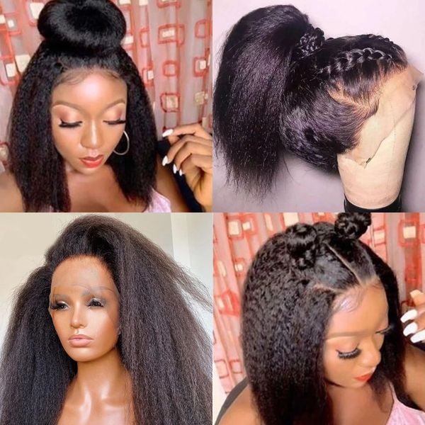 yaki brazilian lace frontal wig pre plucked with baby hair kinky straight 250 density synthetic wigs for black women
yaki brazilian lace frontal wig pre plucked with baby hair kinky straight 250 density synthetic wigs for black women