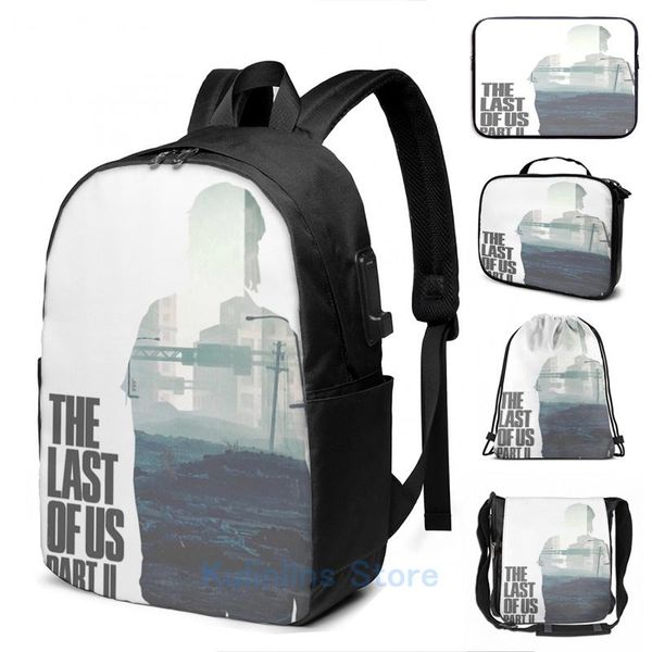 backpack funny graphic print the last of us part 2 usb charge men school bags women bag travel laptop
backpack funny graphic print the last of us part 2 usb charge men school bags women bag travel laptop