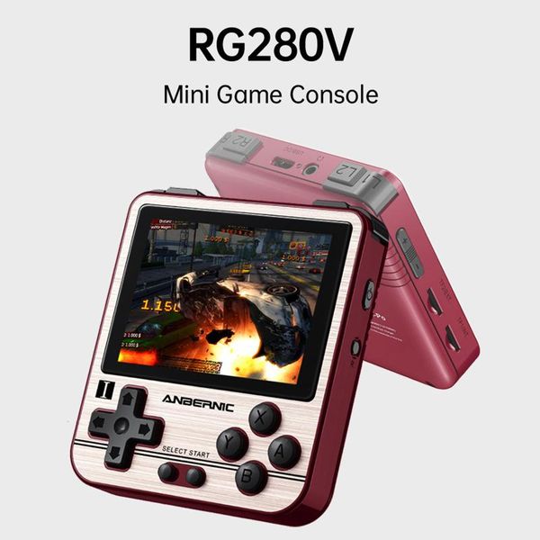 2.8-inch ips screen rg280v retro game console handheld game player built-in 2500 games open source system cnc shell music player
2.8-inch ips screen rg280v retro game console handheld game player built-in 2500 games open source system cnc shell music player