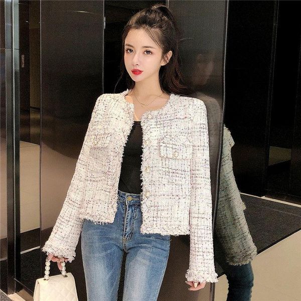 women's jackets tweed coat for women casual o neck long sleeve hit color open stitch autumn winter jacket female fashion button outwear, Black;brown
women's jackets tweed coat for women casual o neck long sleeve hit color open stitch autumn winter jacket female fashion button outwear, Black;brown