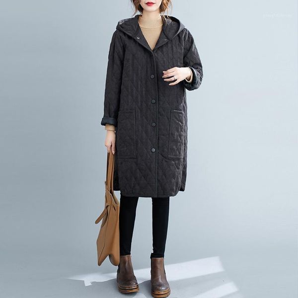 women's down & parkas plus size clothing coat winter warm cotton jackets women 2021 padded long parka hooded jacket mulher jaqueta, Black
women's down & parkas plus size clothing coat winter warm cotton jackets women 2021 padded long parka hooded jacket mulher jaqueta, Black