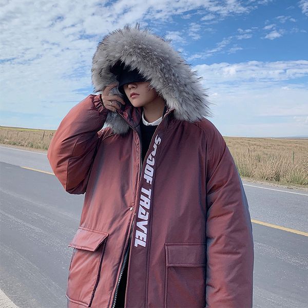 2021 New Korea Parkas Windbreaker Fleece Thick Warm Fur Coats Hooded Overcoats Men's Winter Clothing J9HQ, Black
2021 New Korea Parkas Windbreaker Fleece Thick Warm Fur Coats Hooded Overcoats Men's Winter Clothing J9HQ, Black