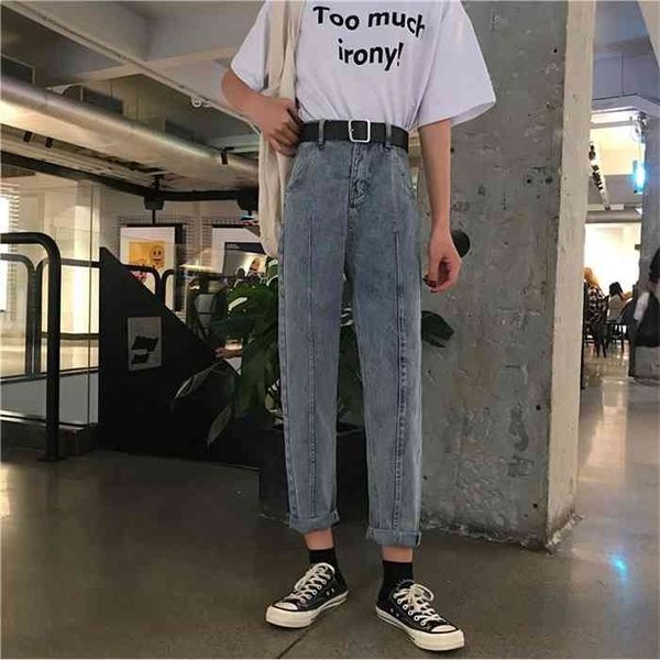 jeans women autumn high waist jean femme pantalon trousers streetwear vintage ankle-length fitness harem denim pants, Blue
jeans women autumn high waist jean femme pantalon trousers streetwear vintage ankle-length fitness harem denim pants, Blue