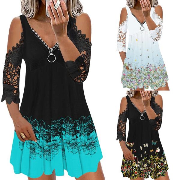 casual dresses women dress fashion lace v-neck short sleeve strap open back zipper ruffle slim vestidos de verano #g2, Black;gray
casual dresses women dress fashion lace v-neck short sleeve strap open back zipper ruffle slim vestidos de verano #g2, Black;gray