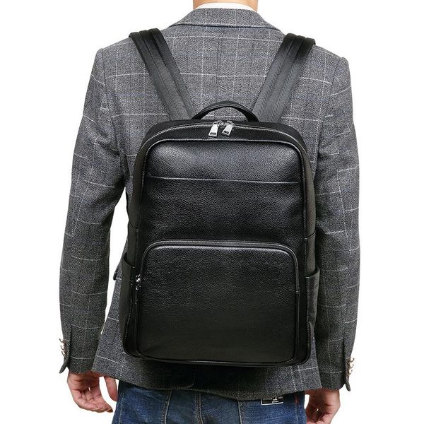 backpack 100% cow genuine leather men backpacks fashion real natural student male lager computer lapbag
backpack 100% cow genuine leather men backpacks fashion real natural student male lager computer lapbag