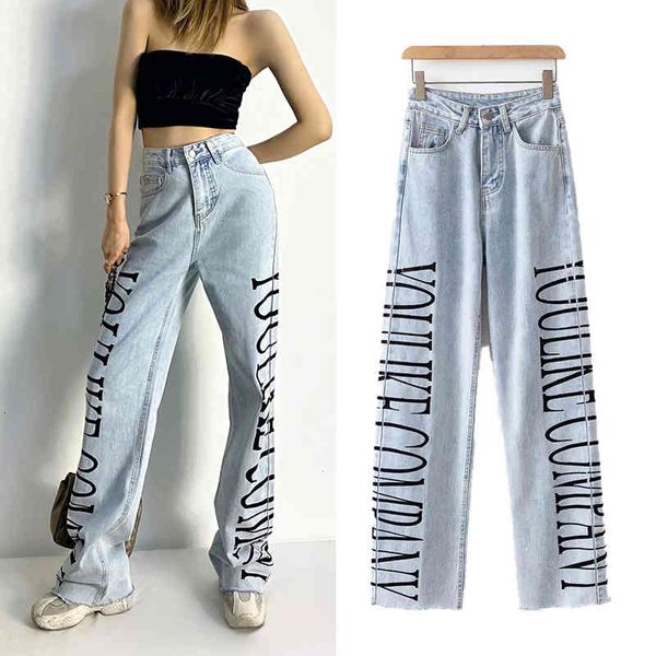 women's jeans female hip jeans high-legged broad-legged clothes denim blue streetwear letter vintage quality fashion straight pants dc8
women's jeans female hip jeans high-legged broad-legged clothes denim blue streetwear letter vintage quality fashion straight pants dc8