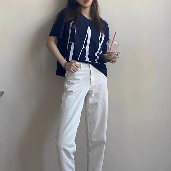 luxury brand t-shirt gap xinjiang long staple cotton short sleeve women's big 2021 summer couple loose trend student's t, White;black
luxury brand t-shirt gap xinjiang long staple cotton short sleeve women's big 2021 summer couple loose trend student's t, White;black