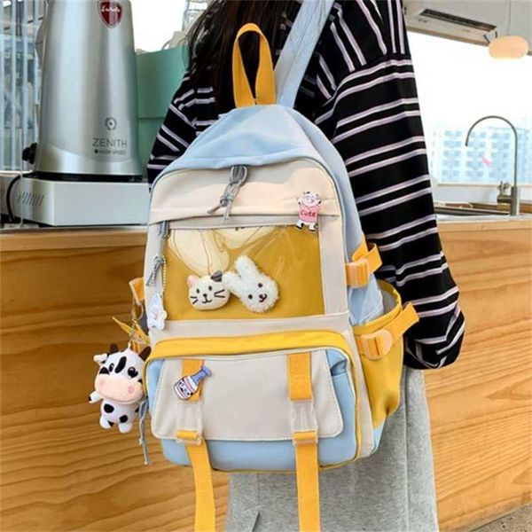 joypessie fashion women backpack kawaii leisure canvas bookbag femal lapmochila teenager girl schoolbag travel bag rucksack 210929
joypessie fashion women backpack kawaii leisure canvas bookbag femal lapmochila teenager girl schoolbag travel bag rucksack 210929