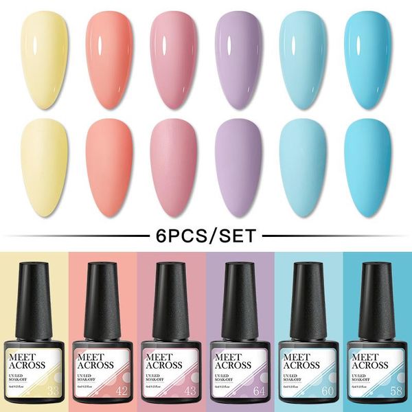 nail gel meet across 6pcs glitter polish semi permanent hybrid varnish shiny soak off uv led art base coat, Red;pink
nail gel meet across 6pcs glitter polish semi permanent hybrid varnish shiny soak off uv led art base coat, Red;pink
