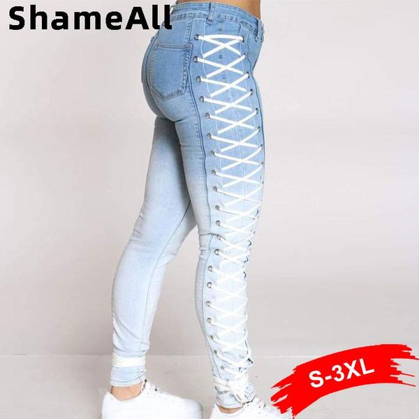 women's jeans plus size lace up waist bodycon white blue pencil mom 3xl streetwear criss cross push party club denim pant outfit
women's jeans plus size lace up waist bodycon white blue pencil mom 3xl streetwear criss cross push party club denim pant outfit