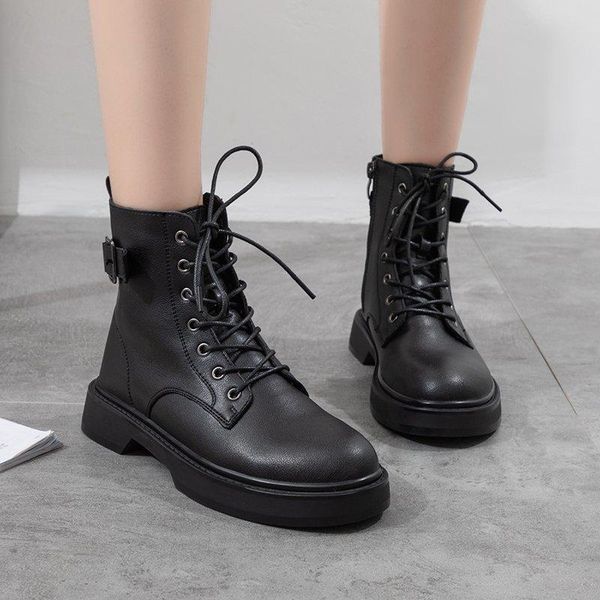 boots 2021 winter women fashion plush lining warm casual snow british style motorcycle, Black
boots 2021 winter women fashion plush lining warm casual snow british style motorcycle, Black