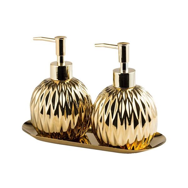 hand sanitizer shampoo shower gel bottle toilet soap dispenser 3pcs/set bathroom accessories set stainless steel tray ceramics
hand sanitizer shampoo shower gel bottle toilet soap dispenser 3pcs/set bathroom accessories set stainless steel tray ceramics