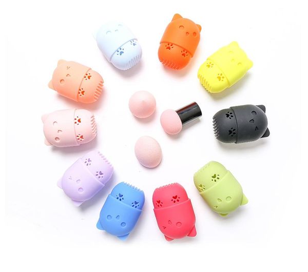 storage bags explosion portable silicone protective cover travel puff dustproof eggshell sponge egg box rack for beauty
storage bags explosion portable silicone protective cover travel puff dustproof eggshell sponge egg box rack for beauty