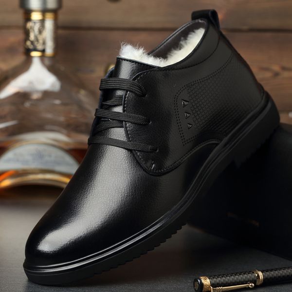 men's with skin snow warm men winter business casual shoes fashion ankle boots fgb78 pbfx, Black
men's with skin snow warm men winter business casual shoes fashion ankle boots fgb78 pbfx, Black