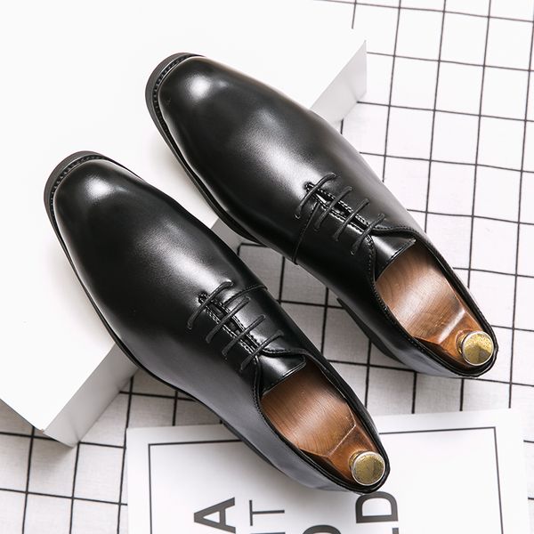 men elegant derby business shoes simple gentleman wedding british dress shoes men formal large size 38-48 dropshipping, Black
men elegant derby business shoes simple gentleman wedding british dress shoes men formal large size 38-48 dropshipping, Black