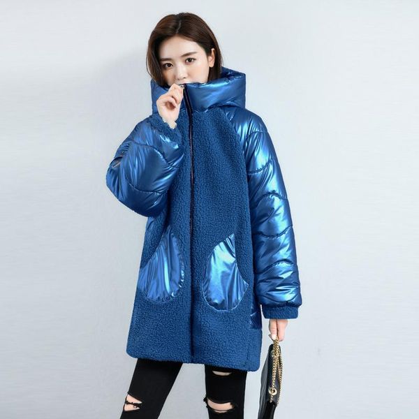 women's fur & faux women winter warm long coat sleeve female thick casual loose oversize outwears, Black
women's fur & faux women winter warm long coat sleeve female thick casual loose oversize outwears, Black