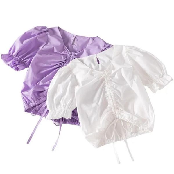 t-shirts kids girls shirring puff sleeve white purple 2021 children princess short casual japanese style, Blue
t-shirts kids girls shirring puff sleeve white purple 2021 children princess short casual japanese style, Blue