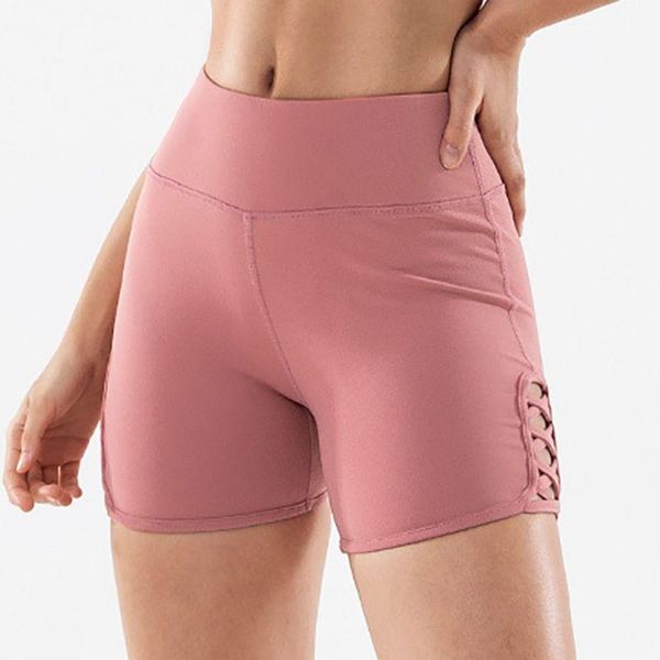 yoga outfits women casual solid color nylon shorts high waist hollow out gym workout exercise running sports short fitness leggings, White;red 
yoga outfits women casual solid color nylon shorts high waist hollow out gym workout exercise running sports short fitness leggings, White;red