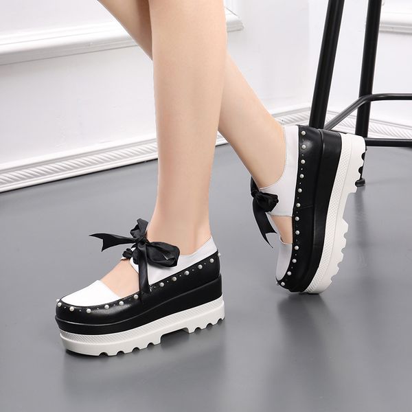 high gothic jump girls of the female kawaii japanese beautiful anime cosplay lolita women's shoes platform harujuku genuine leather wna, Black
high gothic jump girls of the female kawaii japanese beautiful anime cosplay lolita women's shoes platform harujuku genuine leather wna, Black