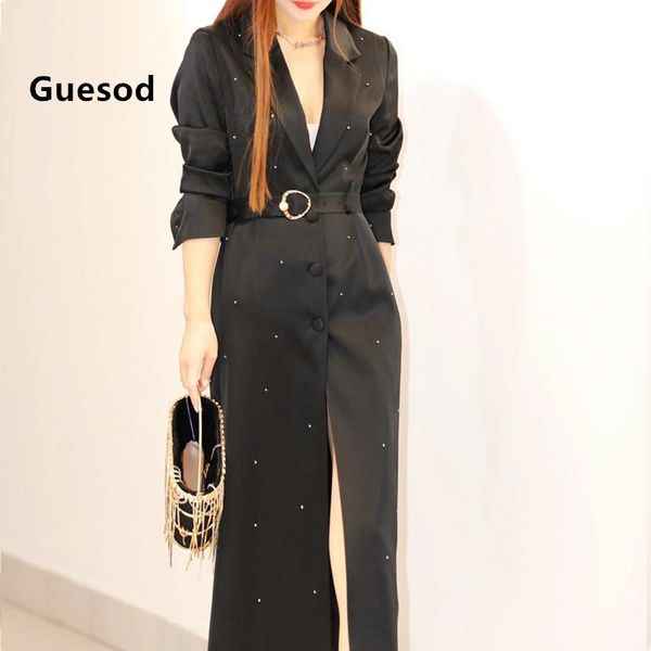 women's trench coats women long outerwear 2021 arrival female elegant beading coat guesod, Tan;black
women's trench coats women long outerwear 2021 arrival female elegant beading coat guesod, Tan;black