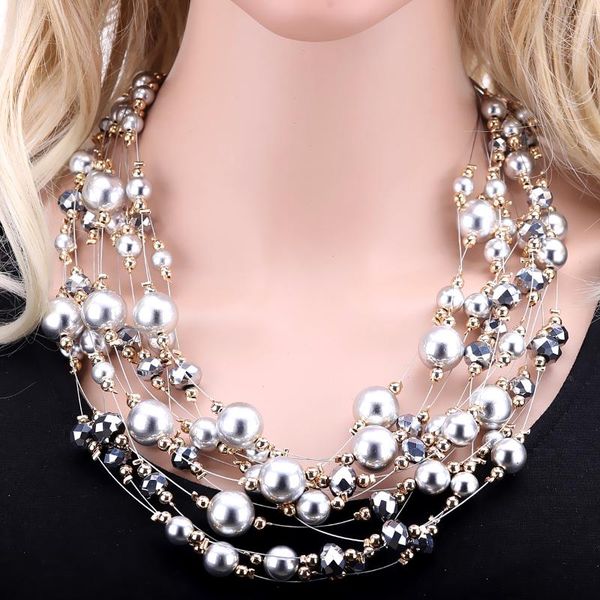 chokers hahatoto handmade necklace multi-layers beaded baby's breath shape gold bbs beads choker necklaces for women girls party prom, Golden;silver
chokers hahatoto handmade necklace multi-layers beaded baby's breath shape gold bbs beads choker necklaces for women girls party prom, Golden;silver