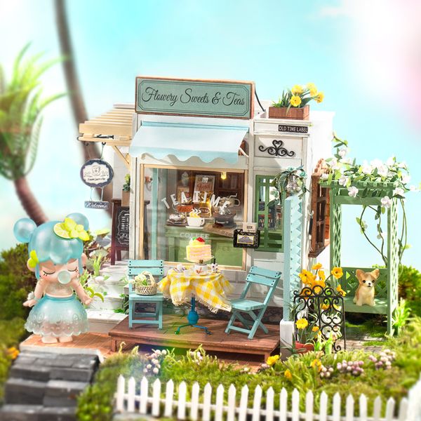 rolife diy dollhouse leisure time series wooden miniature house for girls birthday gift dg146 flowery sweets & teas
rolife diy dollhouse leisure time series wooden miniature house for girls birthday gift dg146 flowery sweets & teas