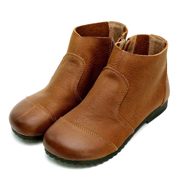 boots tayunxing handmade shoes genuine cow leather female spring side zipper soft sole low heels comfort ankle women y3209-15, Black
boots tayunxing handmade shoes genuine cow leather female spring side zipper soft sole low heels comfort ankle women y3209-15, Black