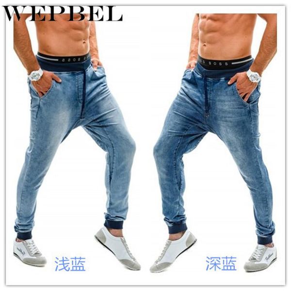 men's jeans mandylandy women's cozy plus size running sport jogging loose drawstring waist denim harem pants casual baggy long, Blue
men's jeans mandylandy women's cozy plus size running sport jogging loose drawstring waist denim harem pants casual baggy long, Blue