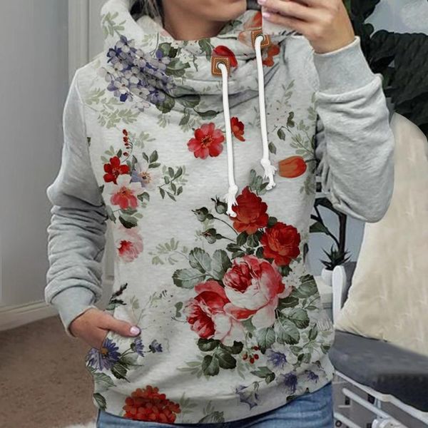women's hoodies & sweatshirts jaycosin hoodie women floral print scarf collar long sleeve casual loose hooded sweatshirt winter warm pu, Black
women's hoodies & sweatshirts jaycosin hoodie women floral print scarf collar long sleeve casual loose hooded sweatshirt winter warm pu, Black