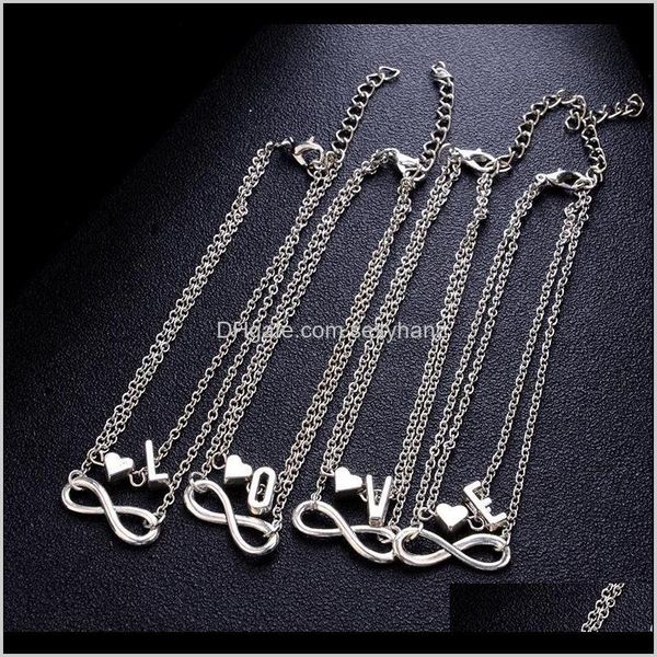 charm bracelets jewelrykimter mtilayer heart bracelet men women fashion alloy letter pendant necklace jewelry aessories q342fz drop delivery, Golden;silver
charm bracelets jewelrykimter mtilayer heart bracelet men women fashion alloy letter pendant necklace jewelry aessories q342fz drop delivery, Golden;silver