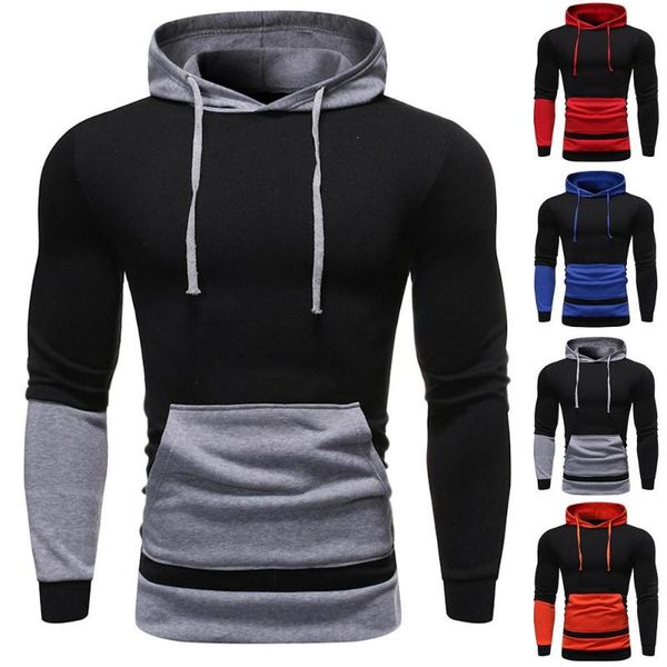 men's hoodies & sweatshirts men long sleeve hoodie pullover sweatshirt casual slim sport hooded jumper plus size, Black
men's hoodies & sweatshirts men long sleeve hoodie pullover sweatshirt casual slim sport hooded jumper plus size, Black