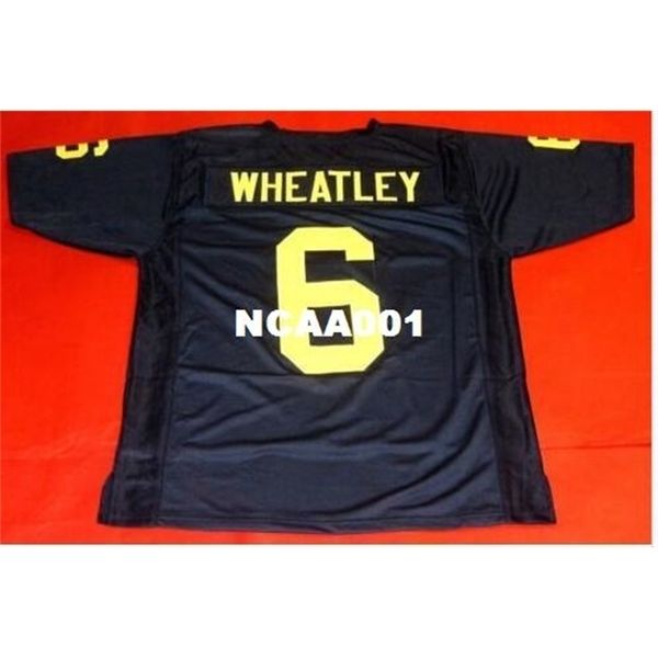 001 custom #6 tyrone wheatley custom michigan wolverines college jersey size s-4xl or custom any name or number jersey, Black
001 custom #6 tyrone wheatley custom michigan wolverines college jersey size s-4xl or custom any name or number jersey, Black