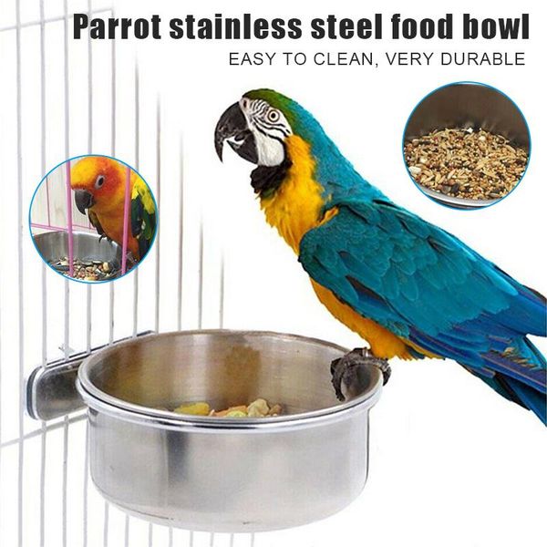 other bird supplies stainless steel coop cup pet parrots feeder macaw water bowl for cage bom666
other bird supplies stainless steel coop cup pet parrots feeder macaw water bowl for cage bom666