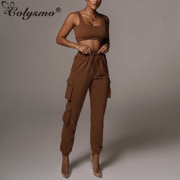 colysmo two piece outfits 2 layers crop drawstring lace up pocket elastic waist sweatpants loungewear women chic casual suit 210527, White
colysmo two piece outfits 2 layers crop drawstring lace up pocket elastic waist sweatpants loungewear women chic casual suit 210527, White