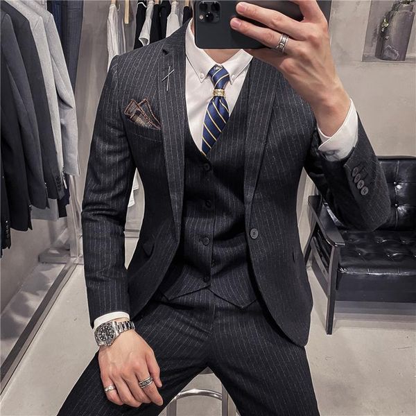 men's suits & blazers (jackets+vest+pants) male autumn korean slim check british business suit men three piece wedding bridegroom man d, White;black
men's suits & blazers (jackets+vest+pants) male autumn korean slim check british business suit men three piece wedding bridegroom man d, White;black
