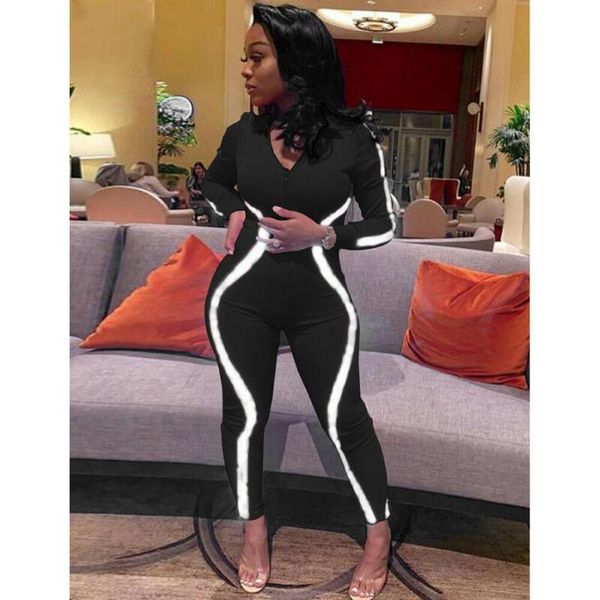 women's jumpsuits & rompers women bodycon zipper playsuit jumpsuit romper clubwear long pants party trousers, Black;white
women's jumpsuits & rompers women bodycon zipper playsuit jumpsuit romper clubwear long pants party trousers, Black;white