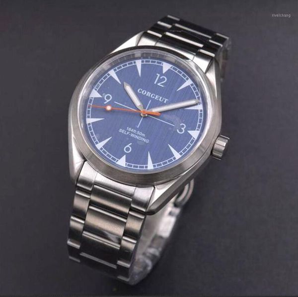 wristwatches corgeut 41mm mens watches blue dial luminous 316l stainless steel seagull miyota automatic mechanical sapphire glass waterproof, Slivery;brown
wristwatches corgeut 41mm mens watches blue dial luminous 316l stainless steel seagull miyota automatic mechanical sapphire glass waterproof, Slivery;brown
